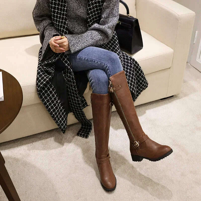 2024 Women's Long Knee-High Boots