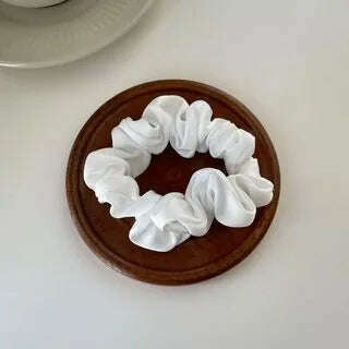 Oversize Satin Scrunchies Elastic Hair Ties
