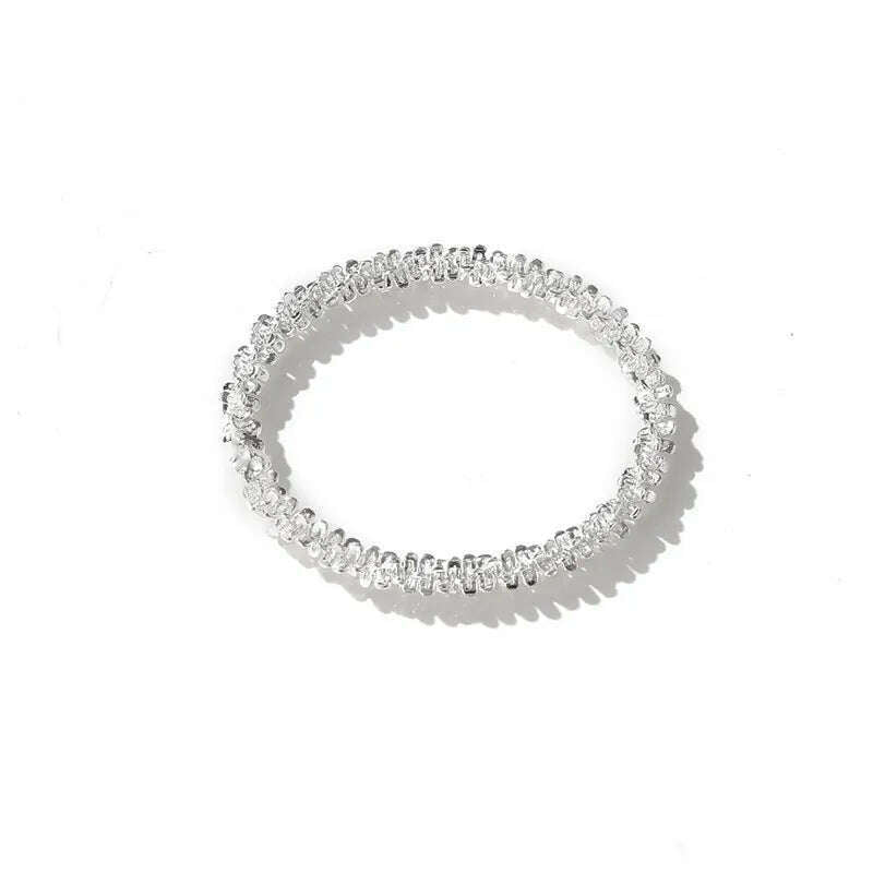 New 2024 Minimalist Thin Rings For Women Wedding Brilliant Cubic Zircon High Quality Versatile Female Finger Ring Jewelry Gifts