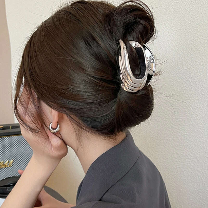 2024 Parcce Vintage Ribbon Bow Hair Claws