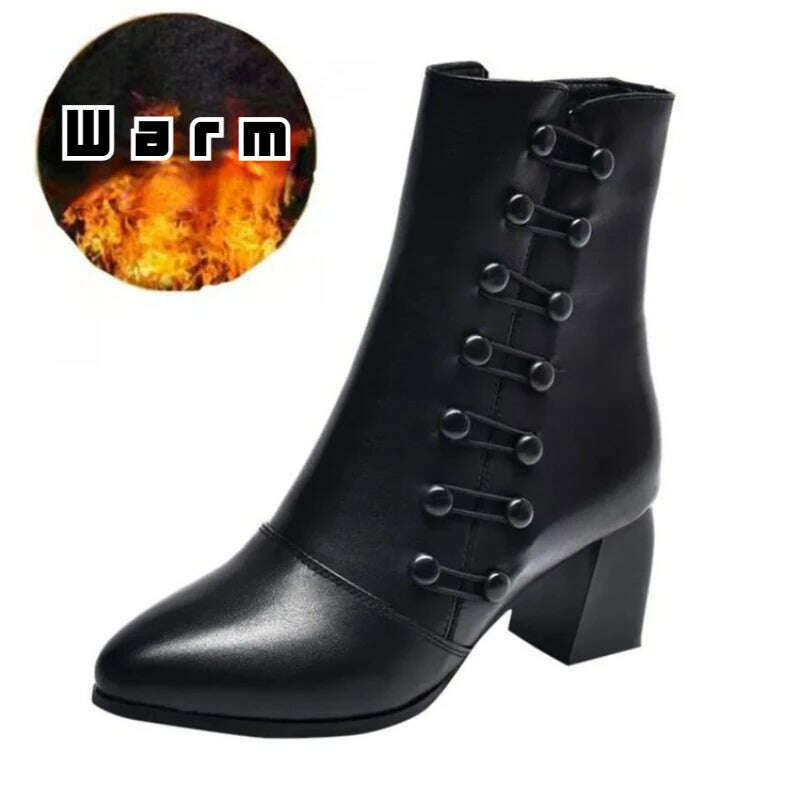 Chunky Chelsea High Boots for Women