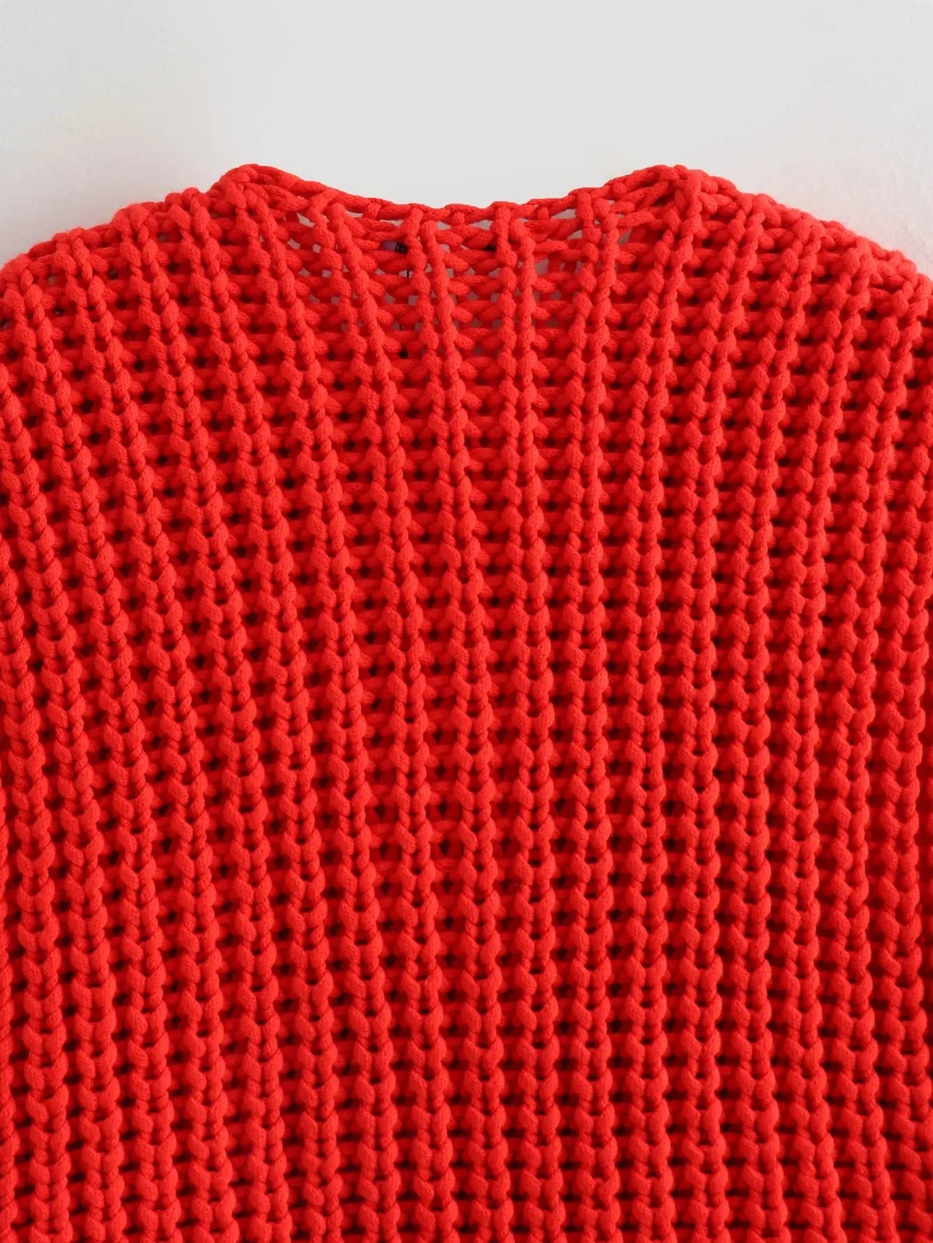Korean Fashion Crop Sweater Vest Women Loose Cable Knit - D&M Boutique