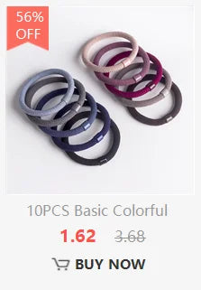 Satin Solid Color Scrunchies