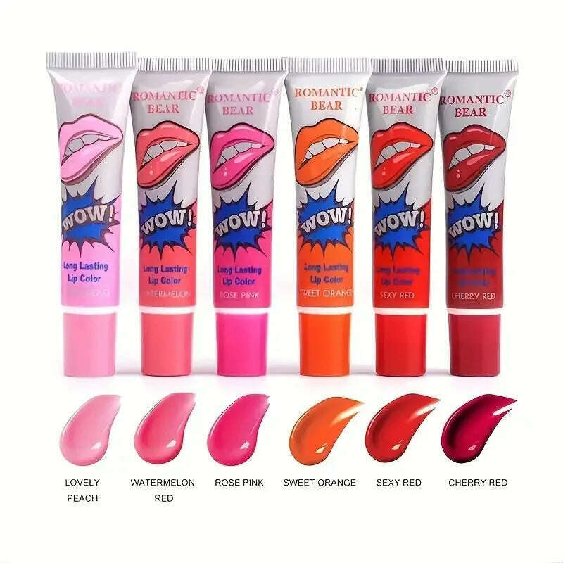 Peel-Off Liquid Lipstick – Waterproof, Long-Lasting
