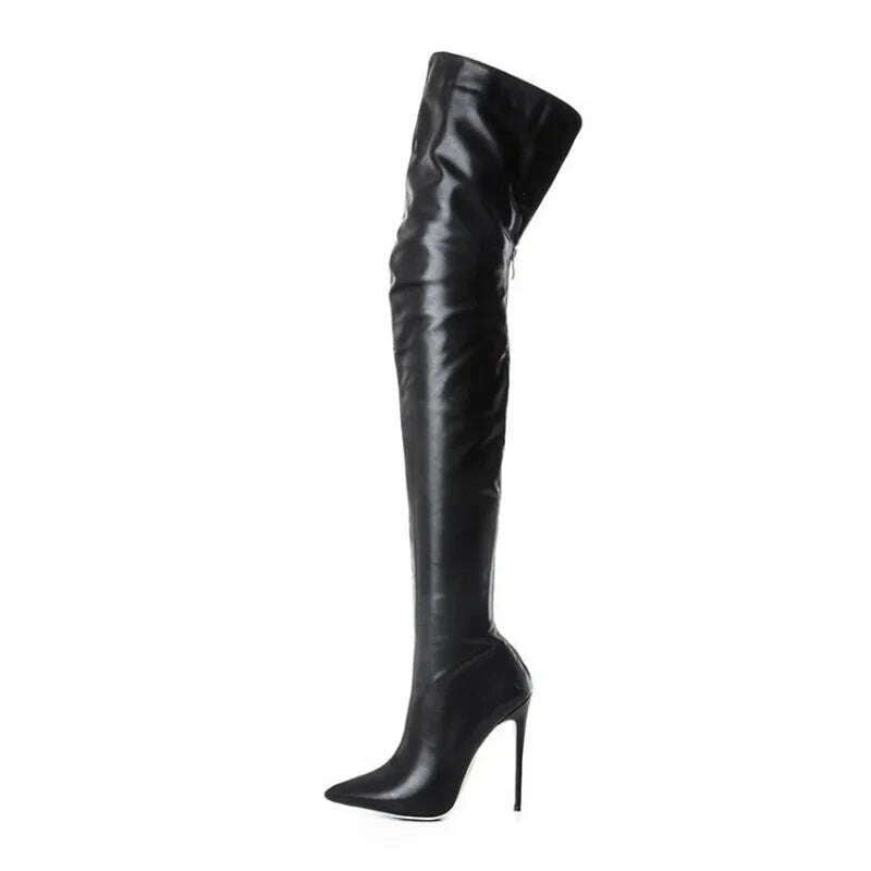 Women's Over-the-Knee High Heel Boots