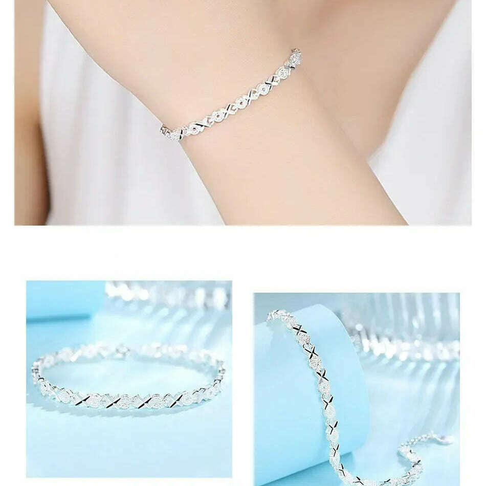 High Quality 925 Sterling Silver Bracelet for Women