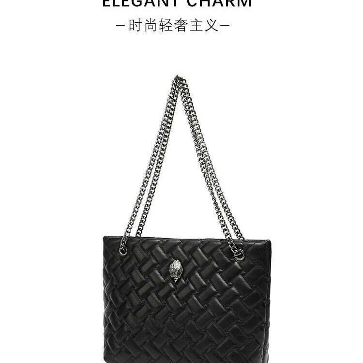 Kurt Geiger London women's luxury tote with eagle head