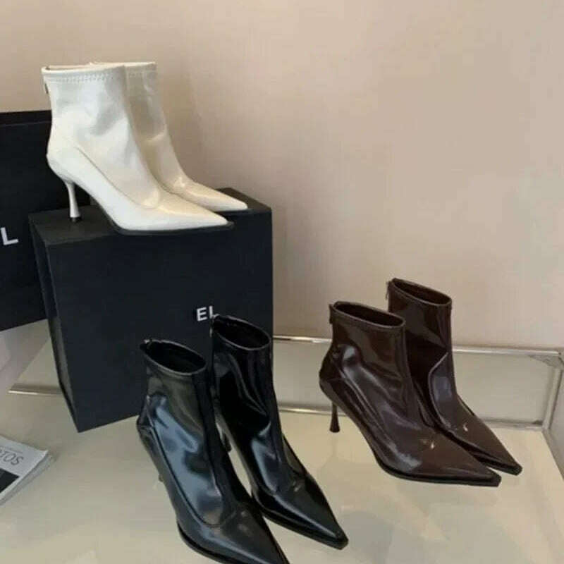 QANZ 2024 High-Quality Women’s Mid-Calf Boots