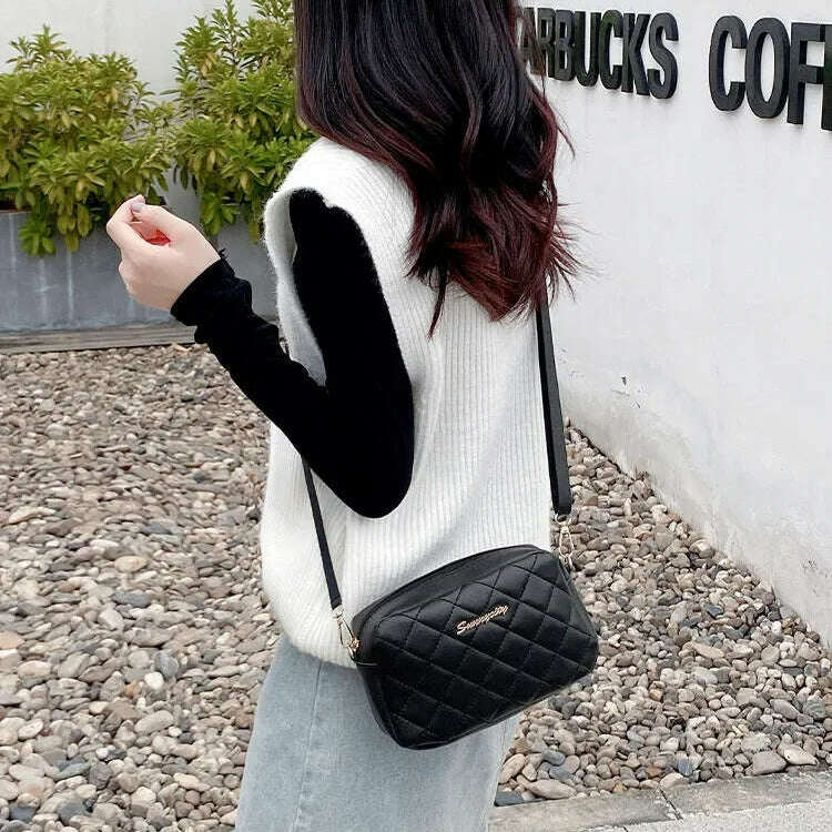 Tassel Messenger Bag for Women 2024 Embroidery Crossbody