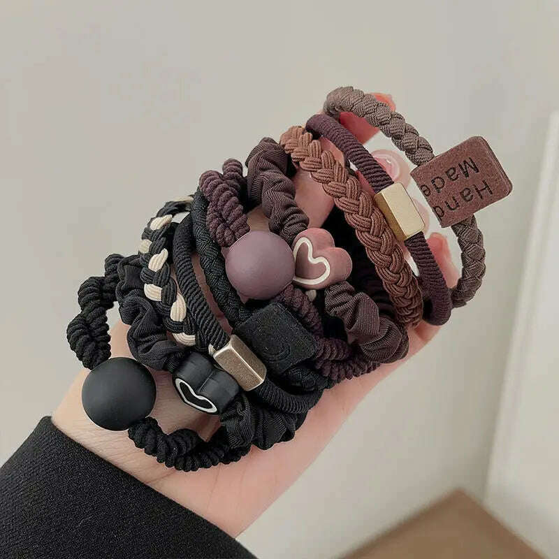Elastic Hair Ties Scrunchies for Women and Girls