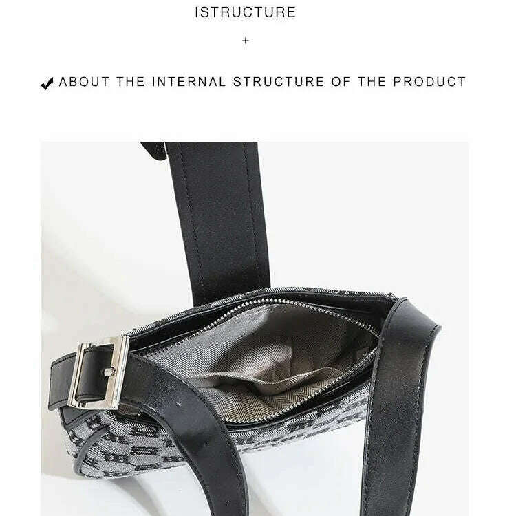 2024 MISBHV Luxury Shoulder Bag Large Capacity