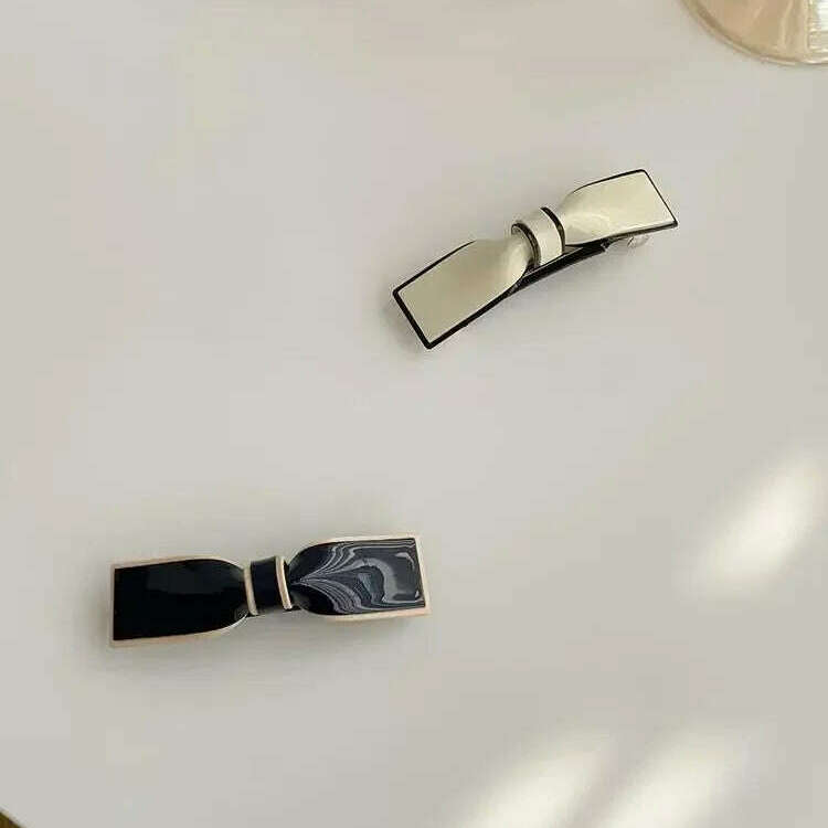 Simple and Elegant Bow Knot Cute Korean Hairpin