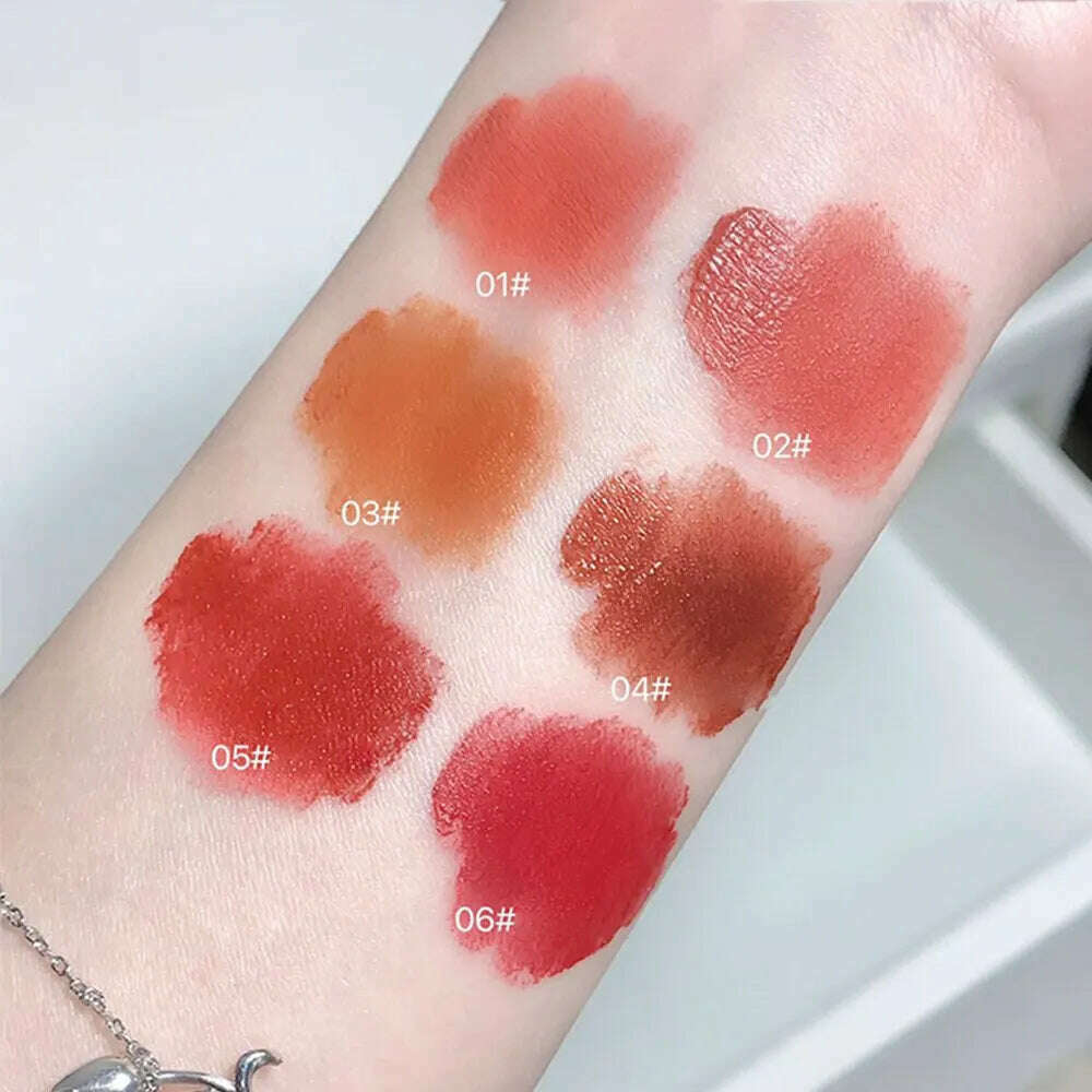 Gege Bear Rabbit Lip Glaze – Matte Velvet Lip Clay