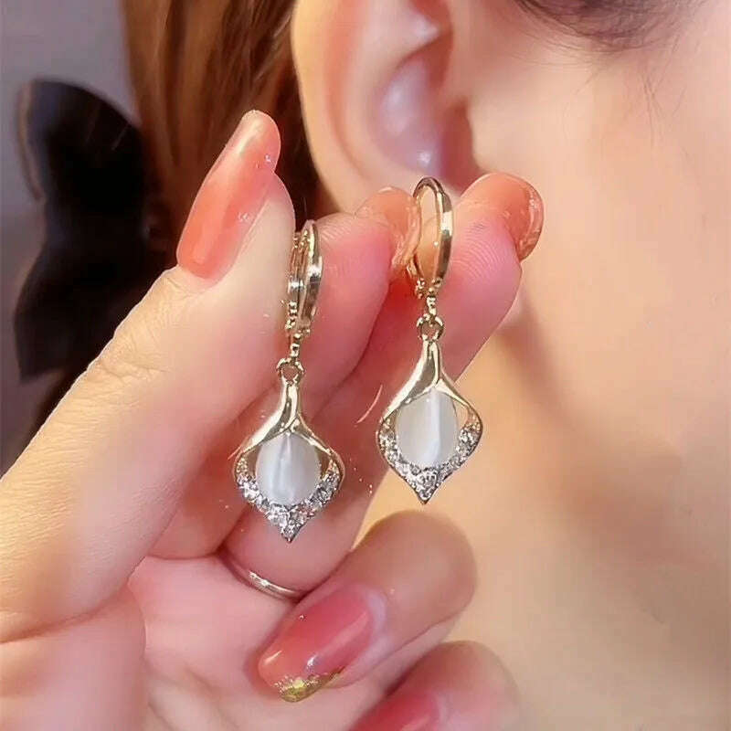 Trend Korean Zircon Earrings