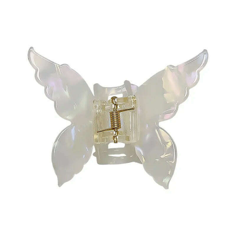 Vintage Butterfly Acetate Hair Claw Clip
