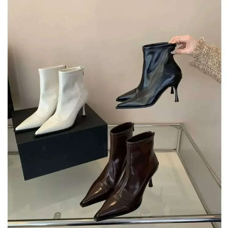 QANZ 2024 High-Quality Women’s Mid-Calf Boots