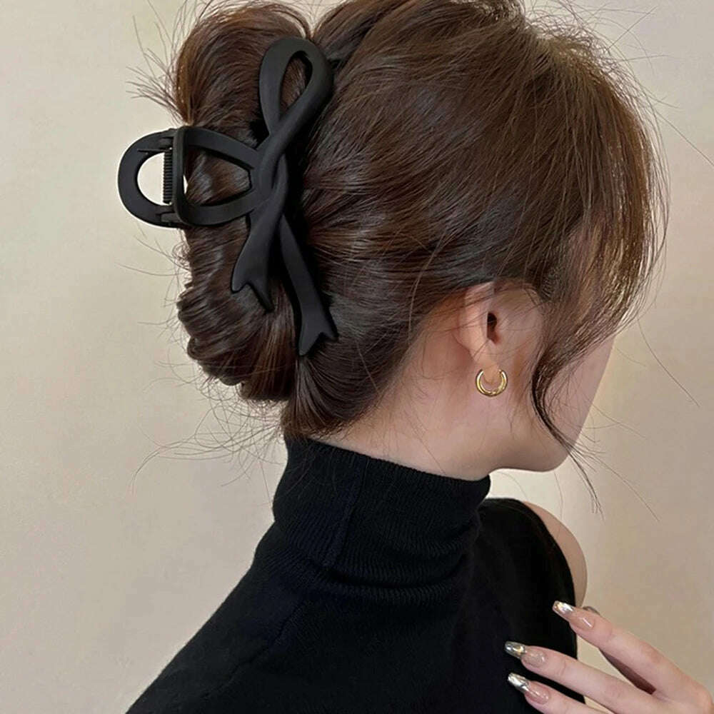 Women Temperament Large Hair Claw Clip