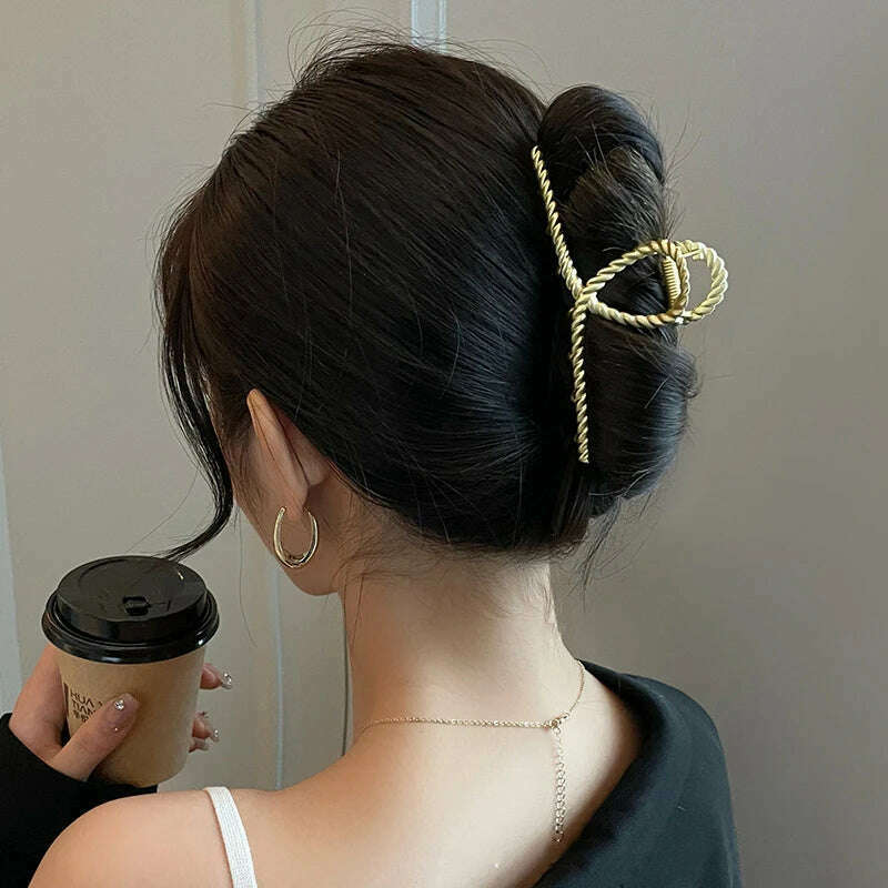 2024 Parcce Vintage Ribbon Bow Hair Claws
