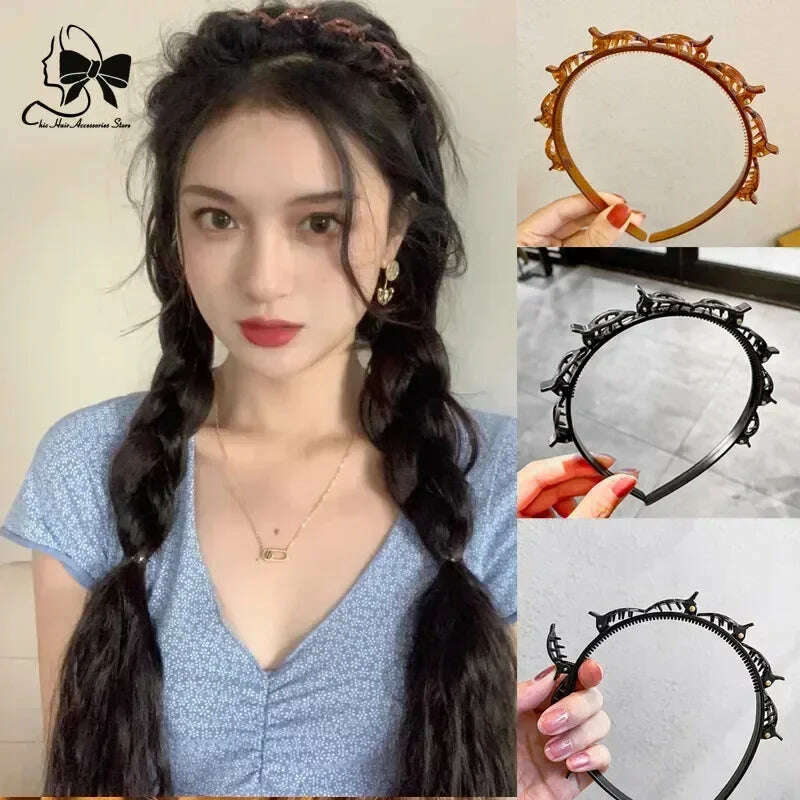 2024 Double Band Non-Slip Headbands for Women.