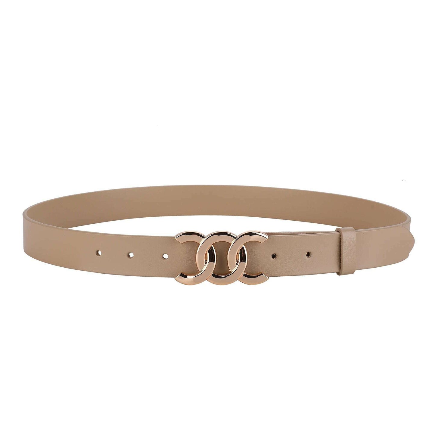 Genuine Leather Decorative Thin Women's Belt