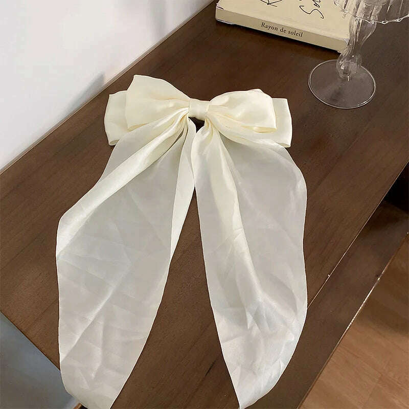 Bow Ribbon Hair Clip for Women