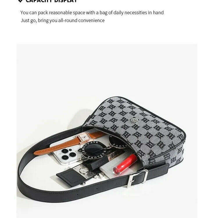 2024 MISBHV Luxury Shoulder Bag Large Capacity