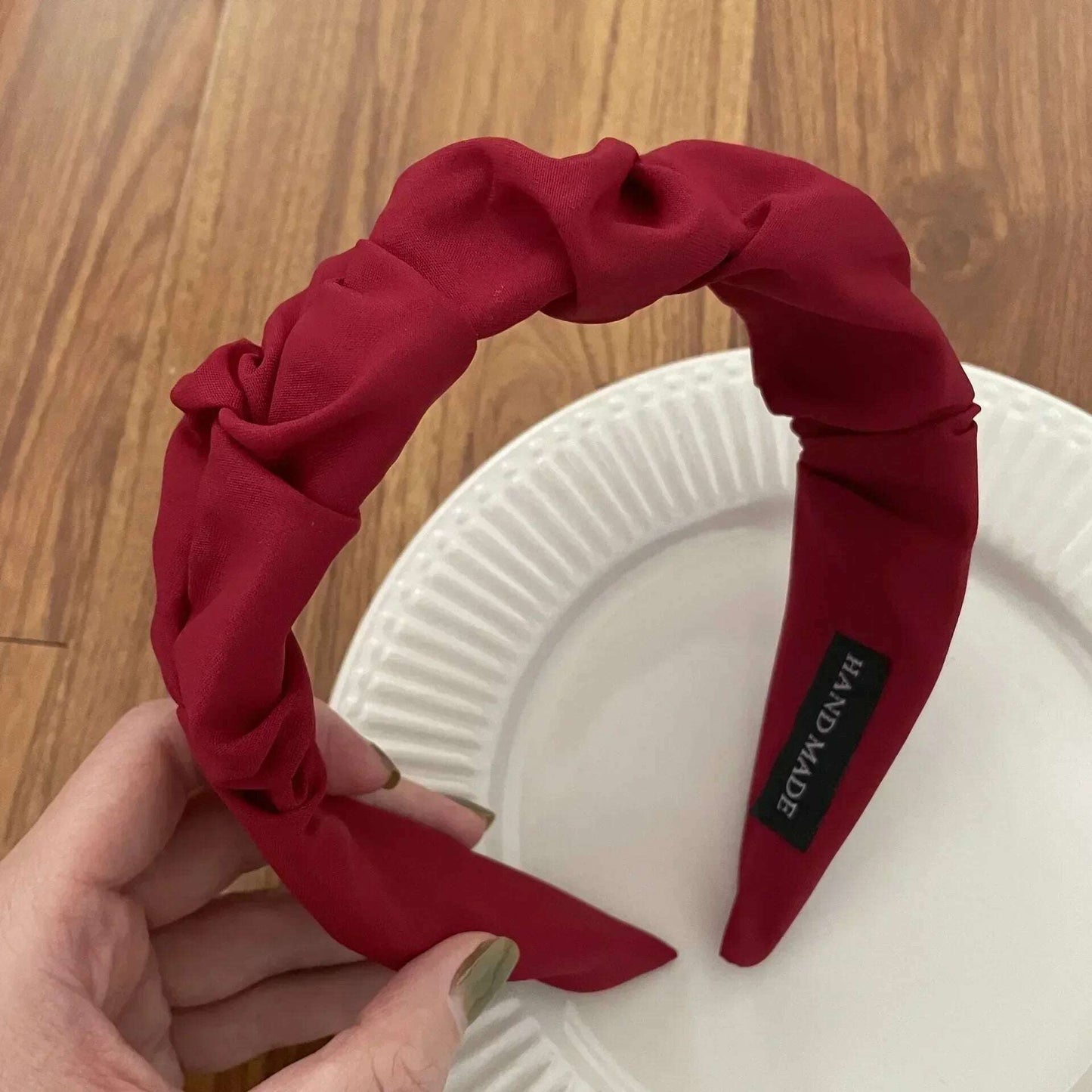 Wide Flower Hoop Headbands