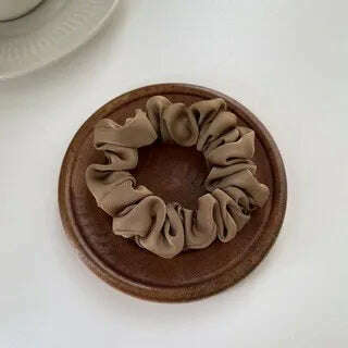 Oversize Satin Scrunchies Elastic Hair Ties