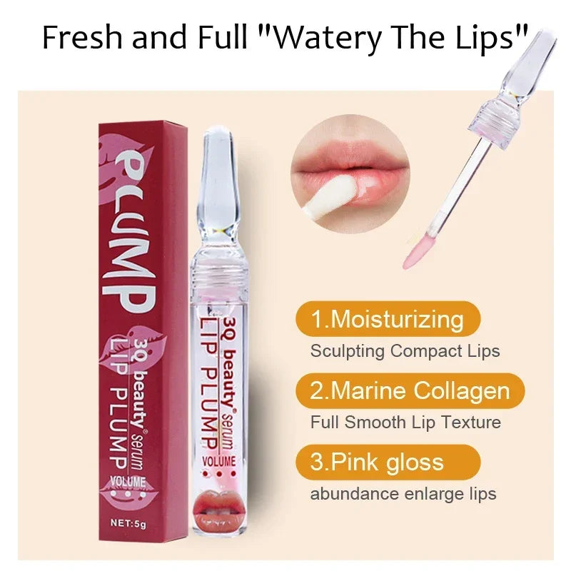 Lip Plump Serum – Moisturizing & Volumizing Lip Oil