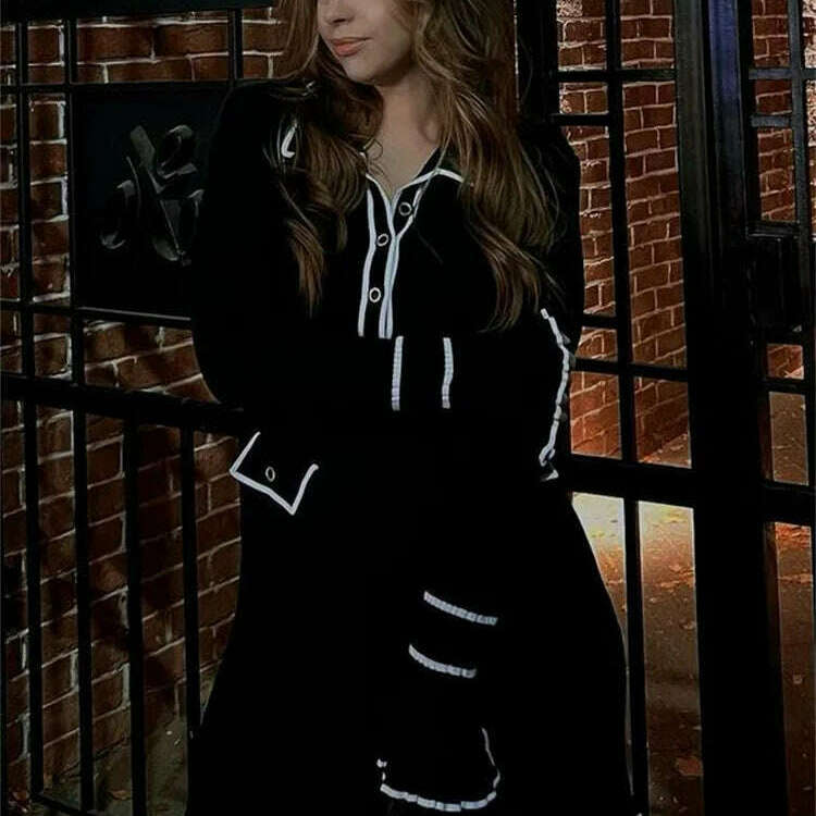 Ruffled Fashion Knit Dress