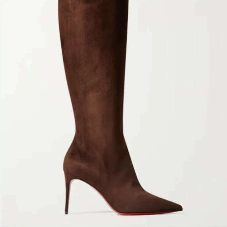 Ods Pointed Toe Knee High Boots