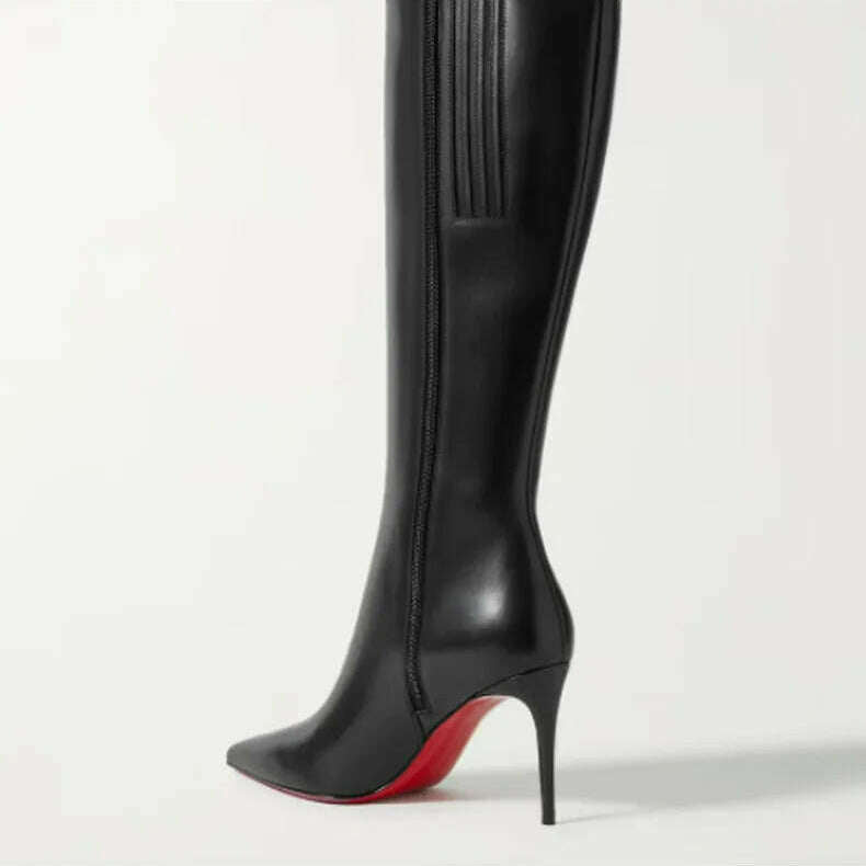Ods Pointed Toe Knee High Boots