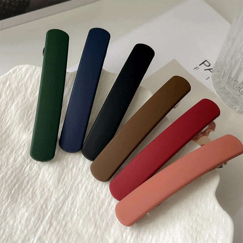 Korean Solid Color Hair Clip