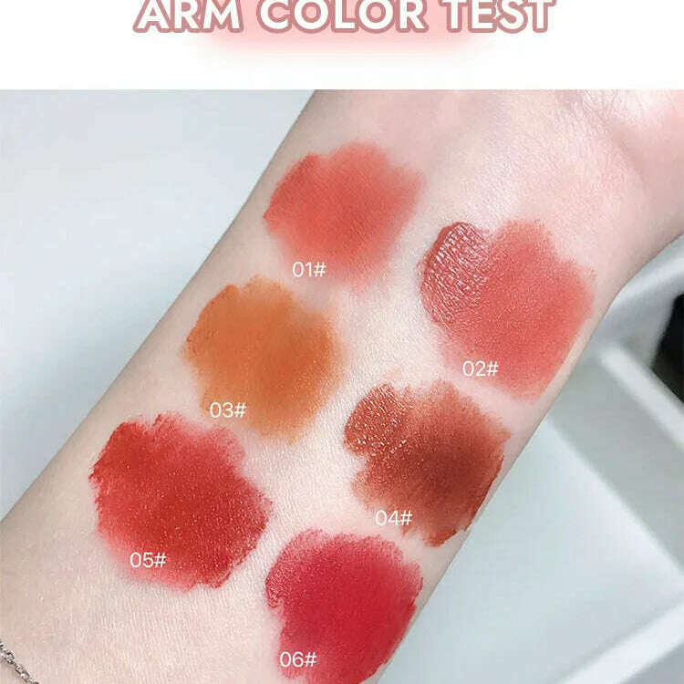 Gege Bear Rabbit Lip Glaze – Matte Velvet Lip Clay