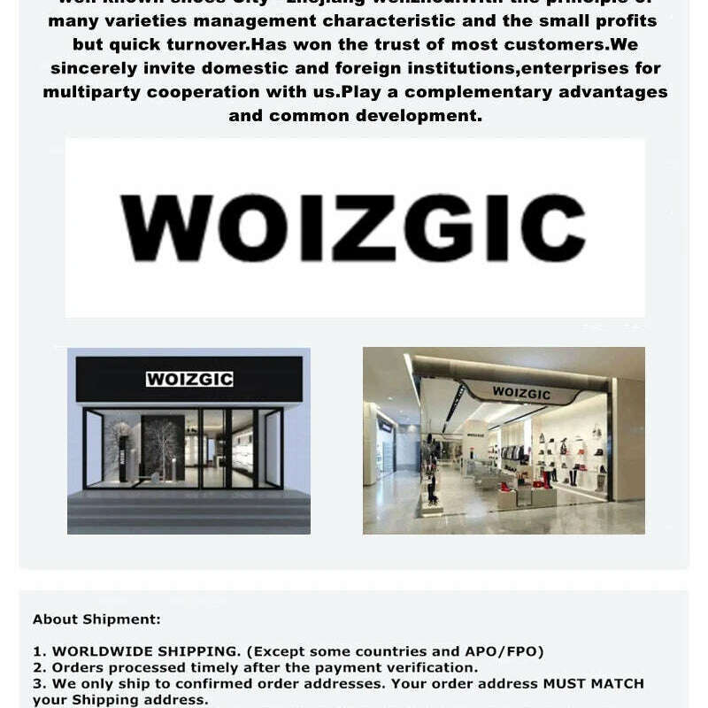 WOIZGIC Women's Leather Loafers - Comfy Slip-On Shoes