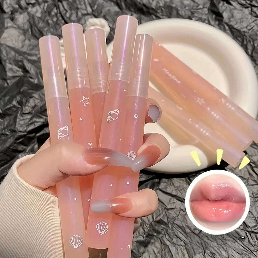 MAXFINE Transparent Water Gloss Lip Balm – Moisturizing Lip Gloss