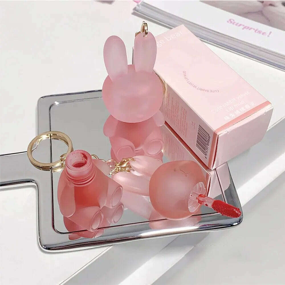 Gege Bear Rabbit Lip Glaze – Matte Velvet Lip Clay