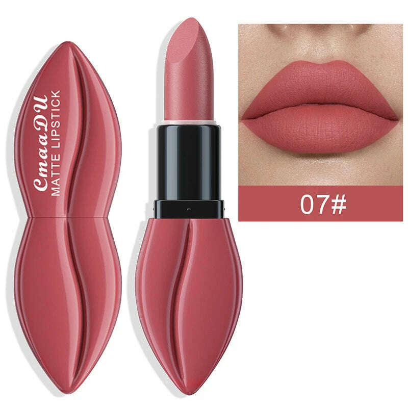 Waterproof Matte Velvet Lip Gloss – Long-Lasting Lipstick