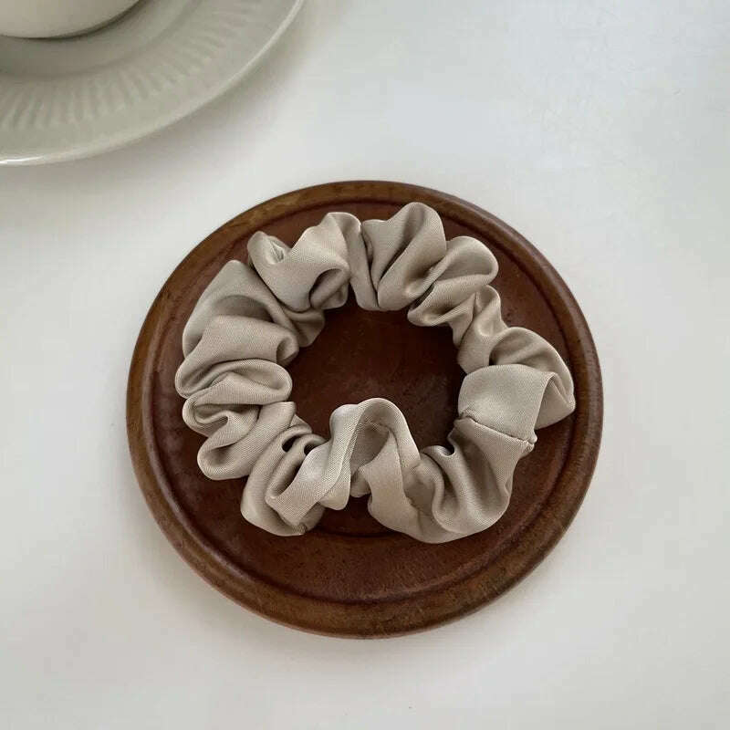 Oversize Satin Scrunchies Elastic Hair Ties