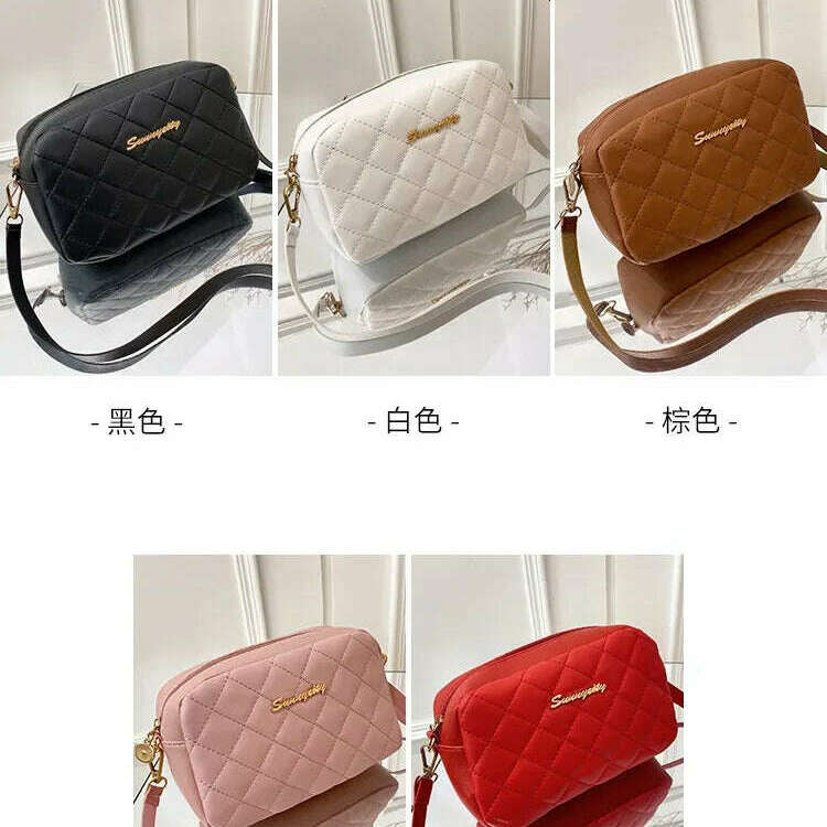 Tassel Messenger Bag for Women 2024 Embroidery Crossbody