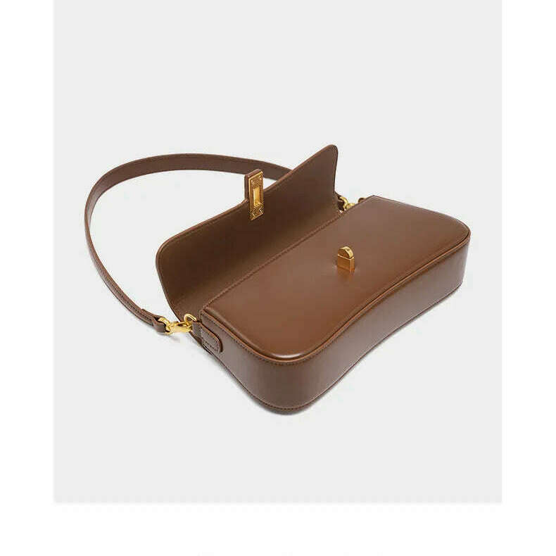 YANATARI Cowhide Leather Crossbody Bag - Vintage Luxury