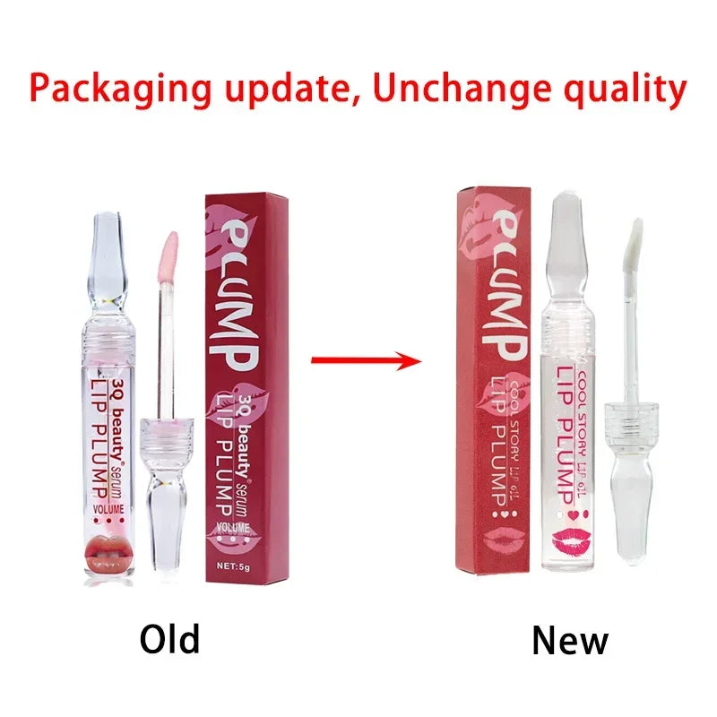 Lip Plump Serum – Moisturizing & Volumizing Lip Oil