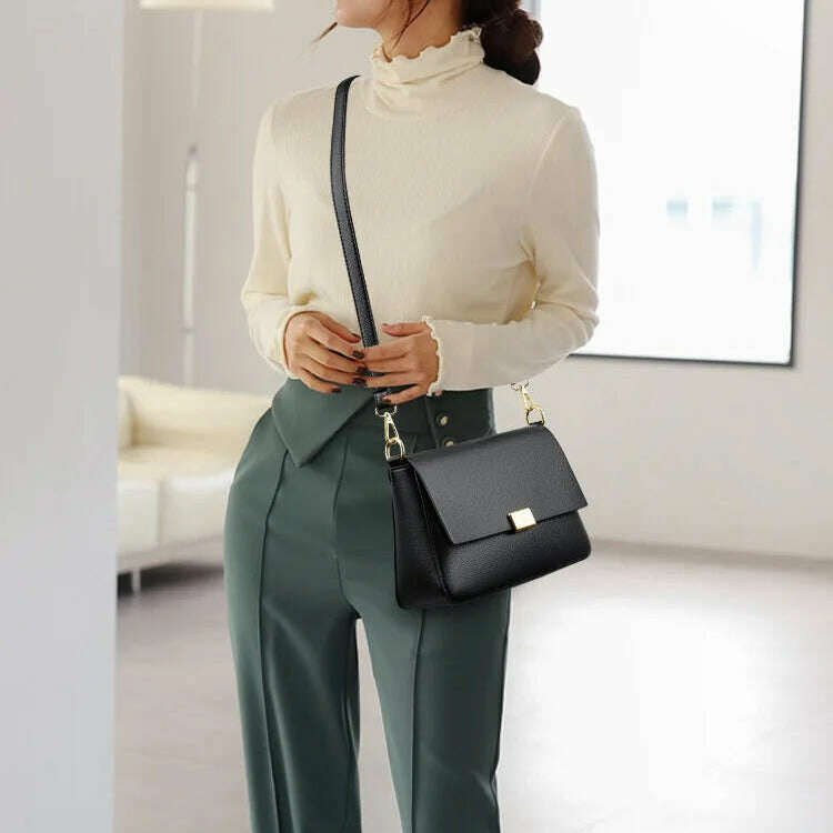 2024 New Trend Fashion Genuine Leather Crossbody Shoulder Bag