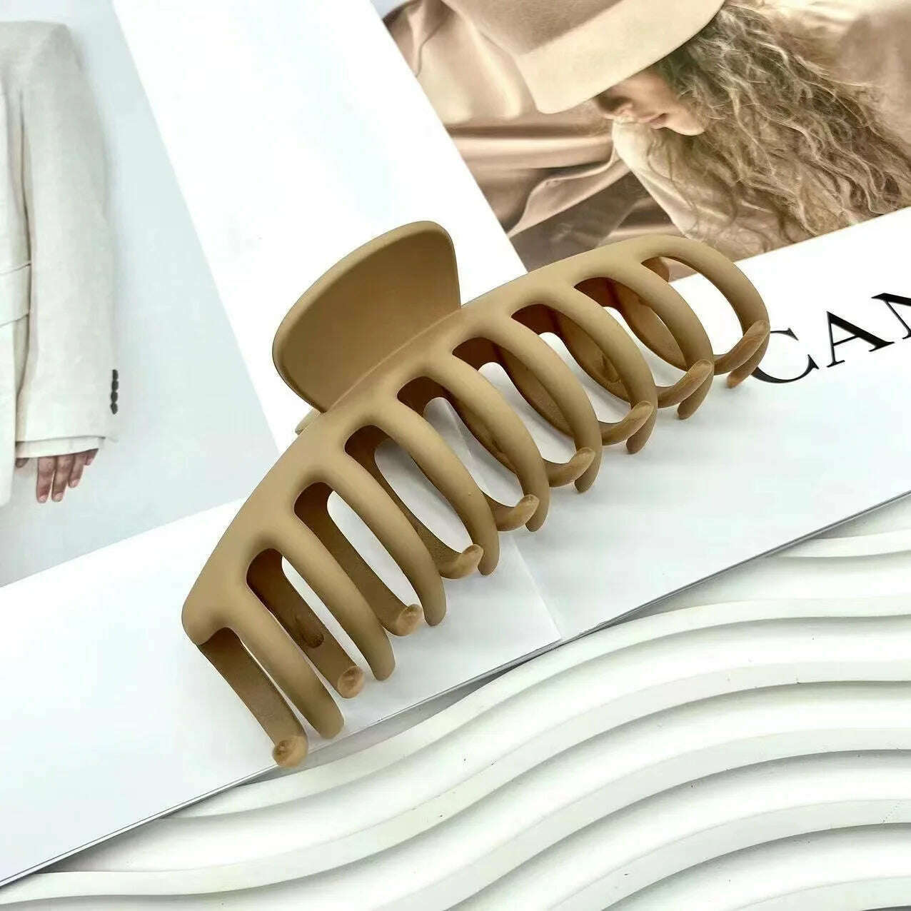 Women Temperament Large Hair Claw Clip