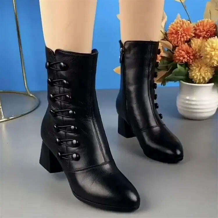 Chunky Chelsea High Boots for Women
