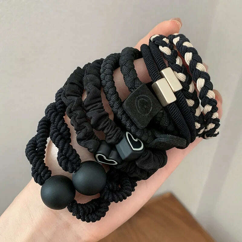 Elastic Hair Ties Scrunchies for Women and Girls