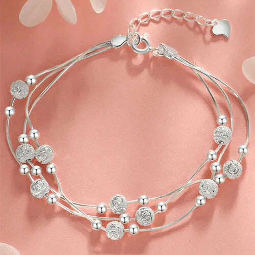 High Quality 925 Sterling Silver Bracelet for Women