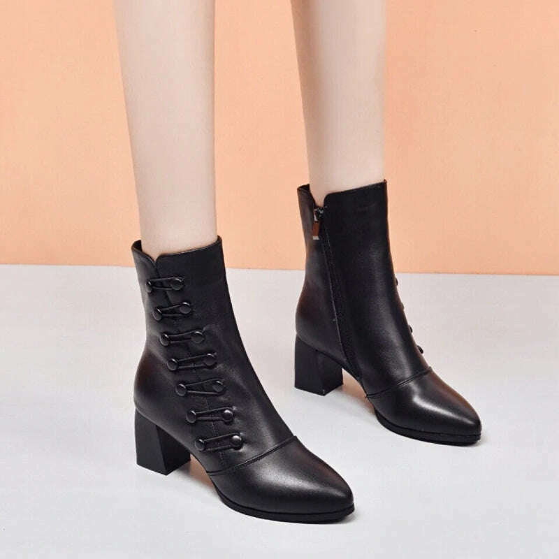 Chunky Chelsea High Boots for Women