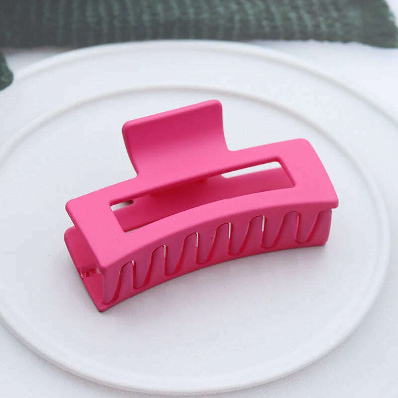 Korean Large Plastic Hair Claw