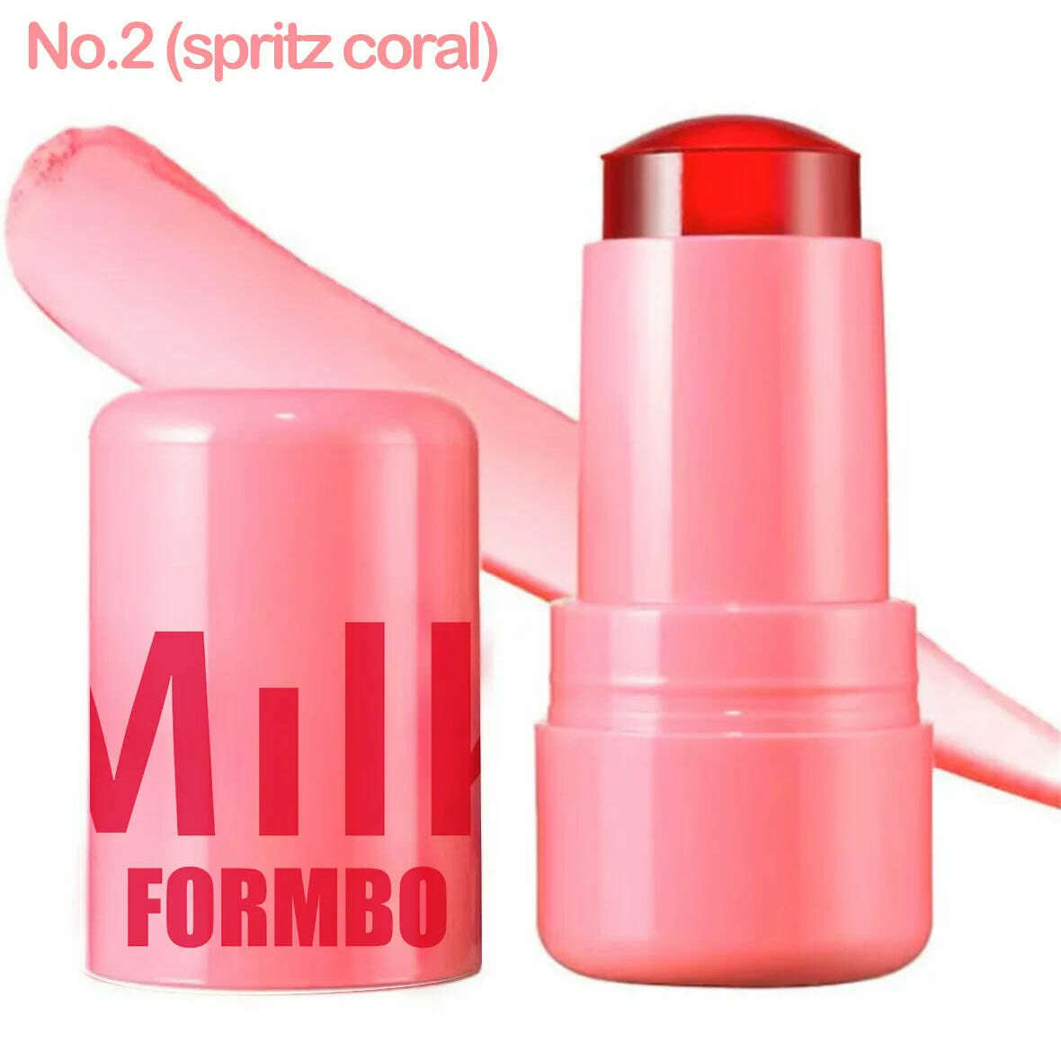 LANBENA Jelly 4-Color Lip Gloss & 3-in-1 Milk Blush Stick
